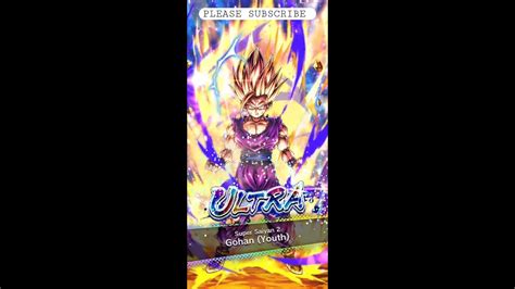 DRAGON BALL LEGENDS ULTRA GOHAN SUMMONING YouTube