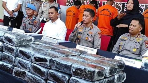 Polrestabes Medan Gagalkan Peredaran 132 Kg Sabusabu Rencananya Akan