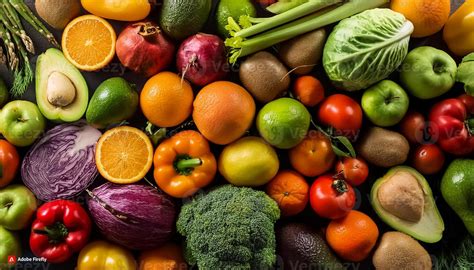 high quality photo fresh fruits  vegetables pattern texture