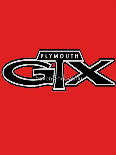 Plymouth Gtx Emblem Black Logo Classic Automobilia Classic T Shirt