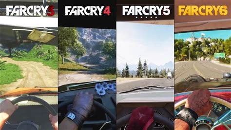 Far Cry Games Physics And Details Comparison YouTube