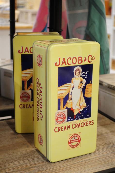 Retro Jacob's Crackers tin. HMB BS10. £9.25. Charlie6. Kitchen Storage, Crackers, Tin, Lunch Box ...