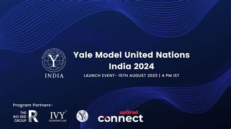 Yale Mun India Launch Youtube