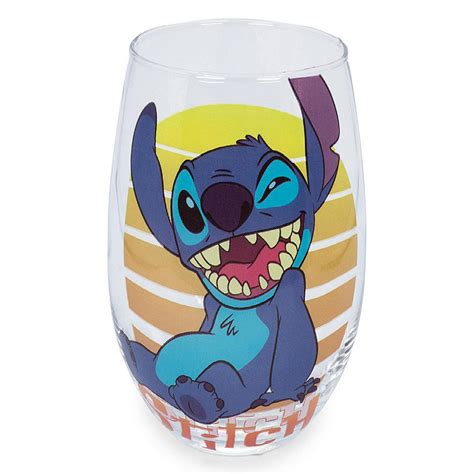 Disney Lilo And Stitch Stemless Wine Glass Holds 20 Ounces Oriental Trading