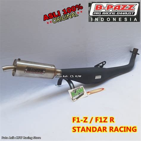 Jual Knalpot Bpazz Original F1zr Std Racing Plat Fiz R Standar Racing B