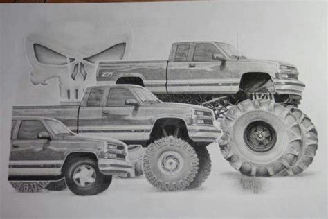 Chevy Mud Truck Drawings