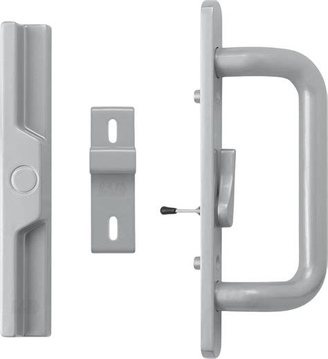 Sliding Glass Door 8.5" Handle Set Replacement | 3-15/16" Hole Spacing