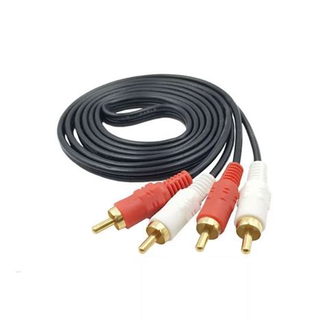 Jual Kabel 2 Rca To 2 Rca Gold Plated 1.5 Meter / 3 Meter Kabel Jack ...
