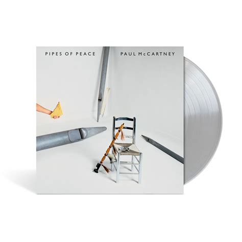 Bravado Pipes Of Peace Ltd Excl Silver Vinyl Paul Mccartney Lp