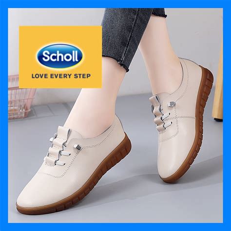 Scholl Women Shoes Womens Scholl Casual Leather Shoes Scholl Ladies