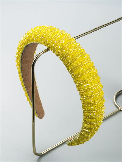 Bead Decor Hair Hoop