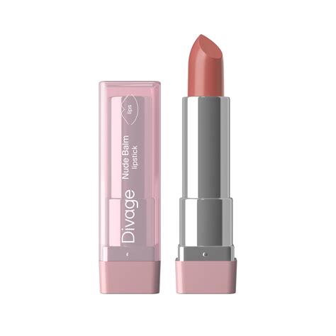 Divage Lipstick Nude Balm Rose Caramel Novex