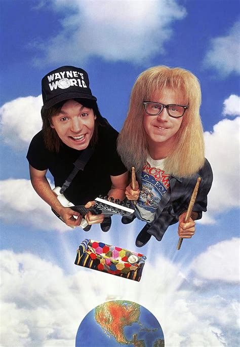 MIKE MYERS and DANA CARVEY in WAYNE'S WORLD -1992-. Photograph by Album