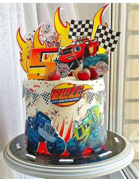 Pin By Maritza Cadillo On Cake Infantil Blaze And The Monster