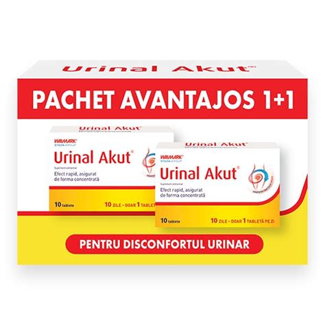 Pachet Urinal Akut Tablete Cadou Walmark Farmacia Ester