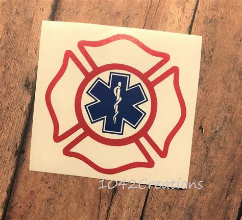 Excited To Share This Item From My Etsy Shop Firefighter Medic Vinyl