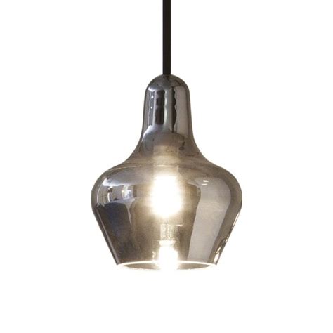 Ideal Lux Lido Single Light Ceiling Pendant In A Chrome Finish N