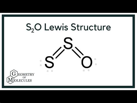 S2o Lewis Structure Resonance