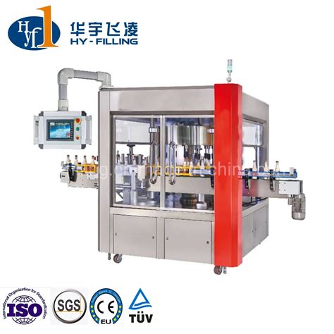 Hot Melt Adhesive BOPP Sticker Label Labeller High Speed Round Bottle Labeling Machine