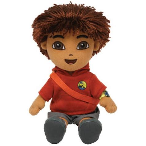 Go Diego Go Ty Beanie Babies Plush Doll 1ct