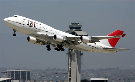 Japan Airlines B747 40 Ja 8914 Jal B747 Ja 8914 Lifts Off Flickr