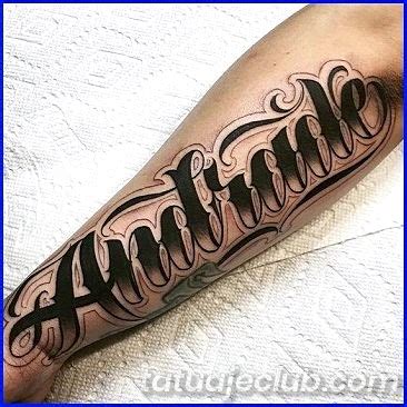 Tatuajes De Nombre En El Brazo Tatuajeclub