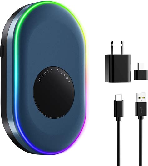 Amazon Bning Mouse Jiggler Undetectable Mouse Mover Device Rgb