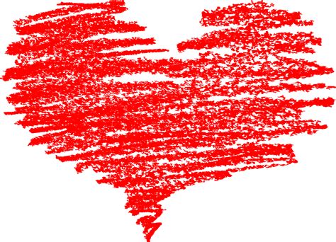 5 Scribble Heart (PNG Transparent) | OnlyGFX.com