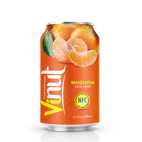 Refreshing Vinut Canned Sparkling Water Lime Watermelon Tropical