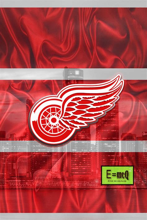 Detroit Red Wings Poster, Detroit Red Wings Hockey Gift, Red Wings Man ...