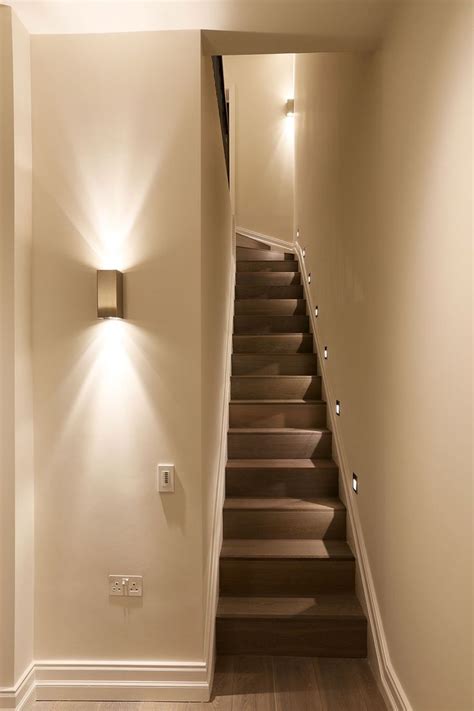 Stair wall lights - a decent instrument to use in a layered lighting ...