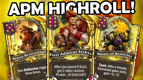 Turn Fleet Admiral Tethys Into Apm Everything Hearthstone