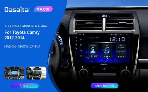 Amazon Dasaita Radio De Coche Para Toyota Camry 2012 2013 2014