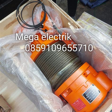 Jual Electric Winch Hoist Ton Meter Nagasaki Phase Winch