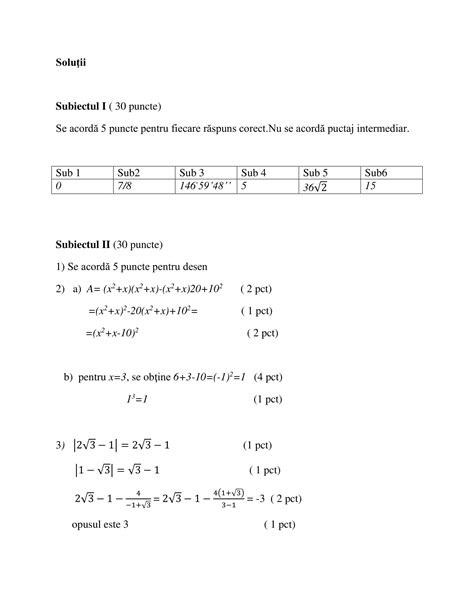 Academiaabc Model De Test Evaluare Na Ional Matematic Clasa A Viii A