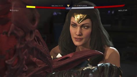 Injustice 2 Wonder Woman Vs Scarecrow Youtube