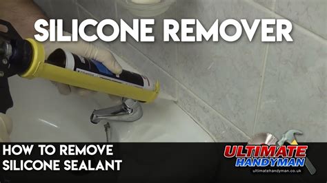 How To Remove Silicone Sealant Youtube