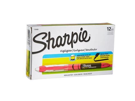 Sharpie Accent Liquid Pen Style Highlighter Chisel Tip Fluorescent Pink