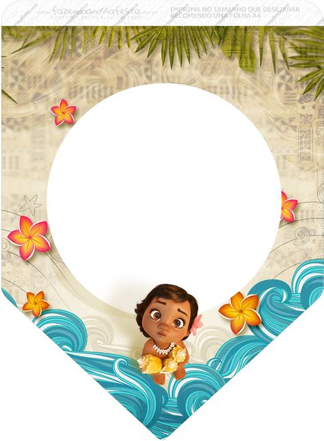 Moana Baby: Free Party Printables. - Oh My Baby!