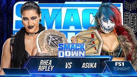 Wwe 2k23 Rhea Ripley Vs Asuka Wwe Smackdown Youtube