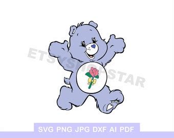 Care Bears Svg Care Bear Ai Dxf Pdf Png Fiesta Funshine Cheer