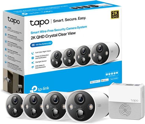 Tp Link Tapo K Qhd Outdoor Wireless Security Camera System Up To