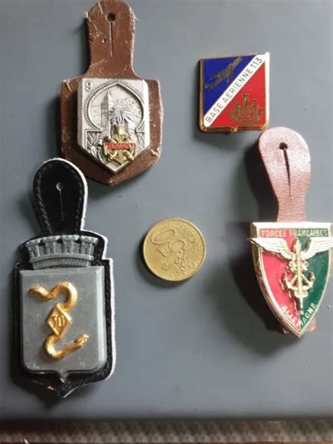 LOT DE 4 Insignes Militaires EUR 20 00 PicClick FR