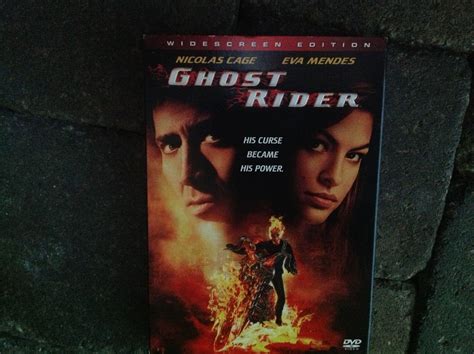 Ghost Rider Dvd Movie Nicolas Cage Eva Mendes Peter Fonda 43396163119