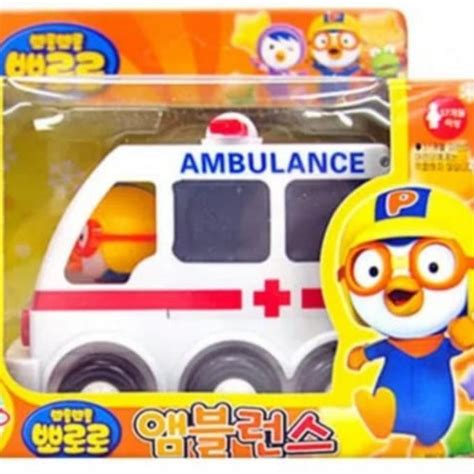 Pororo Ambulance Originalmainan Anak Pororo Terbaruu Lazada Indonesia