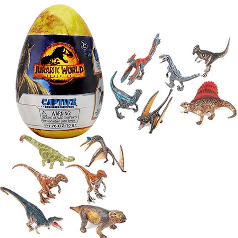 Jurassic World Dominion Mini Dino Ovo Surpresa Slime Submarino