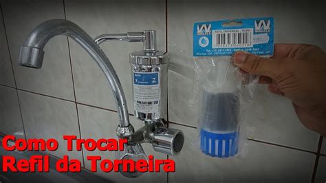 Como Trocar Vela Do Filtro Como Trocar Refil Da Torneira Torneira