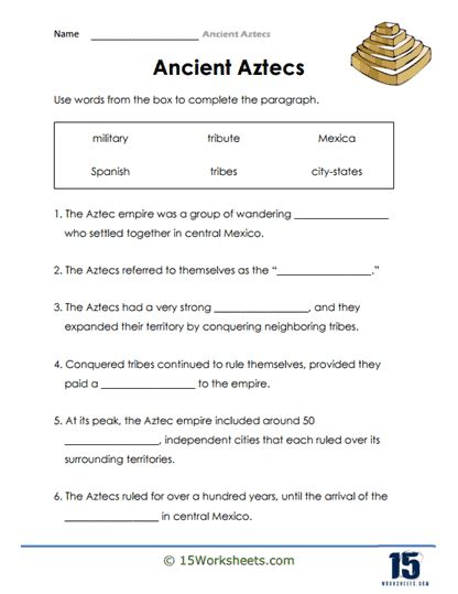 Engineering An Empire Aztecs Worksheet Prntbl Concejomunicipaldechinu