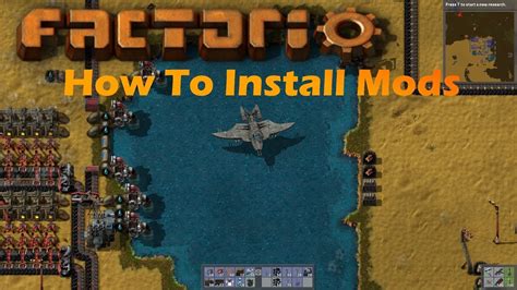 Factorio How To Install Mods Youtube