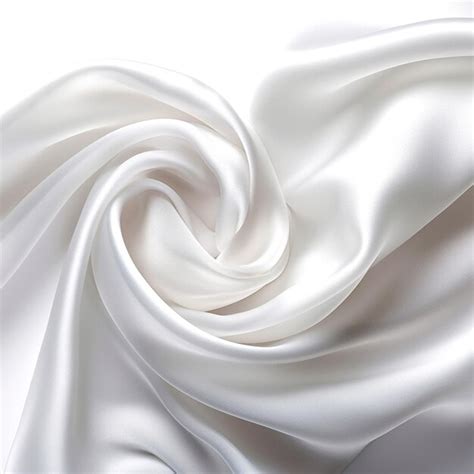 Premium AI Image | pure white satin fabric